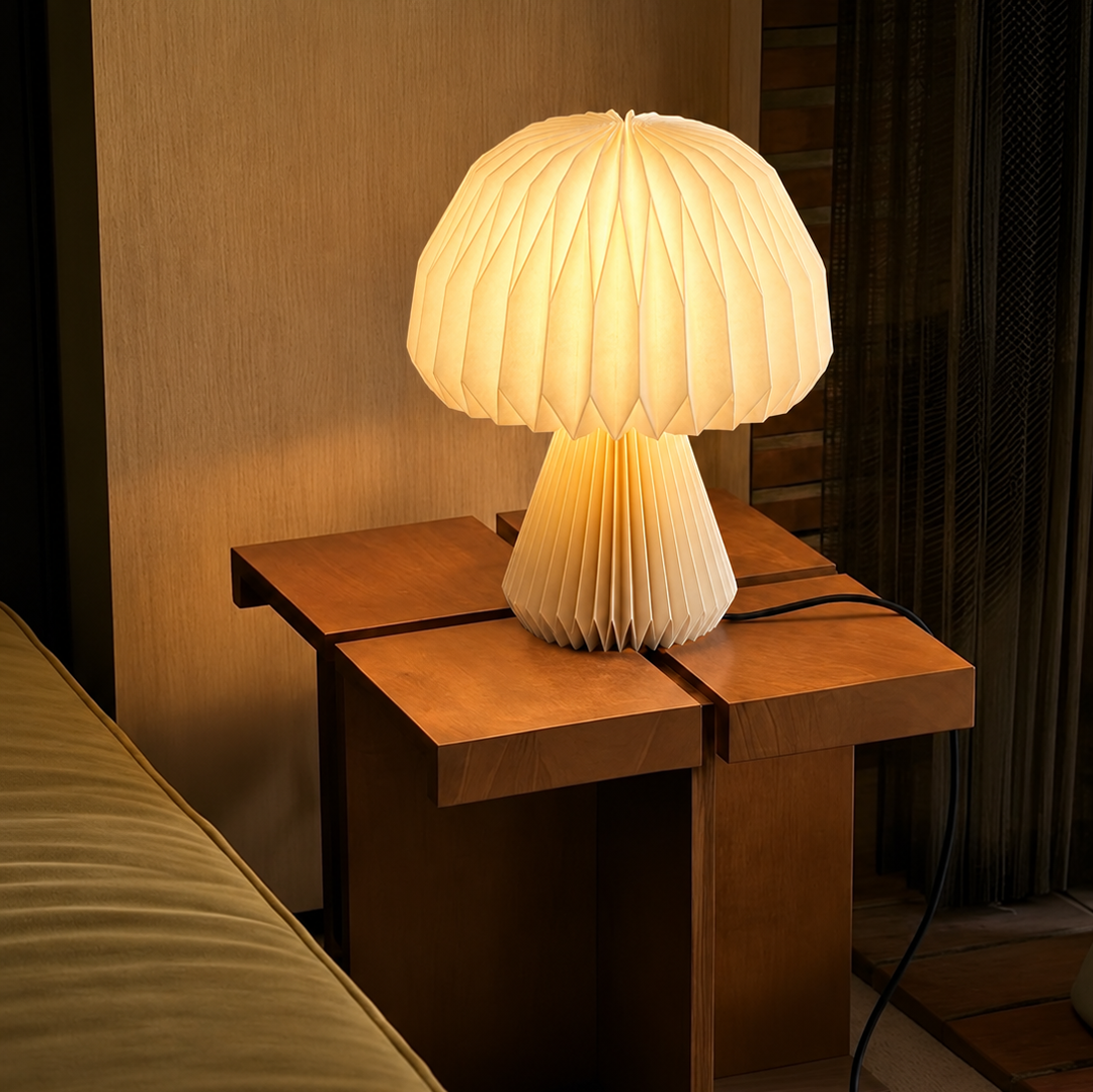 Mushroom - Origami Table Lamp