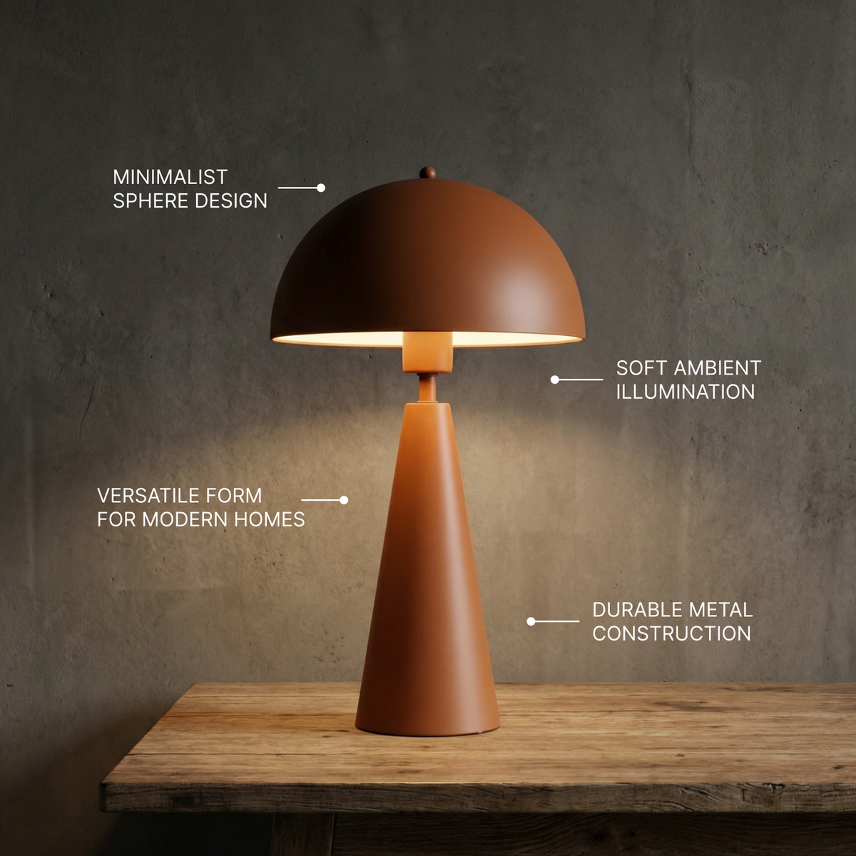 Hoa Sphere Table Lamp