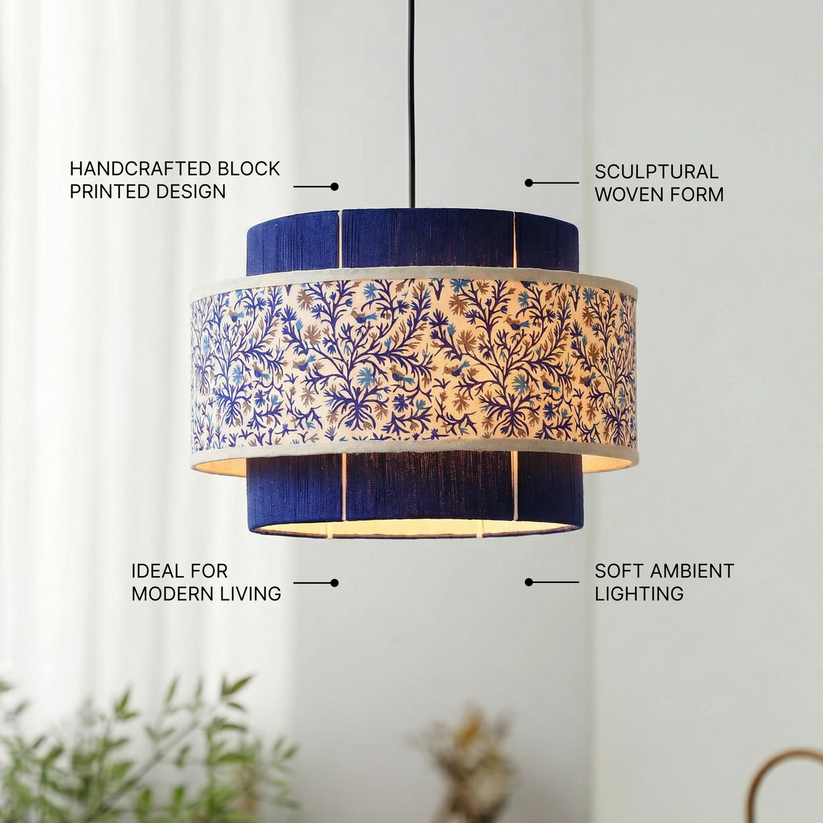 Colour Weave Pendant Lamp