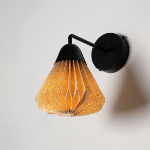 Linen Downlighter - Wall Sconce