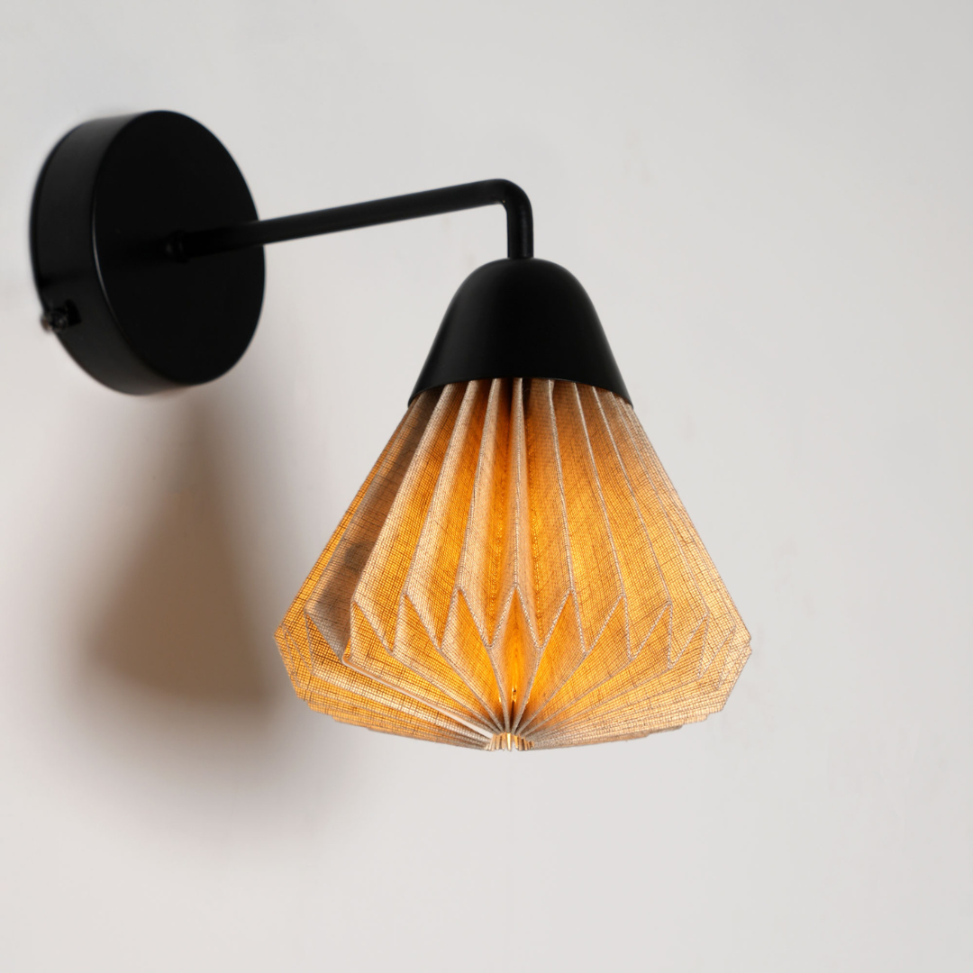 Linen Downlighter - Wall Sconce