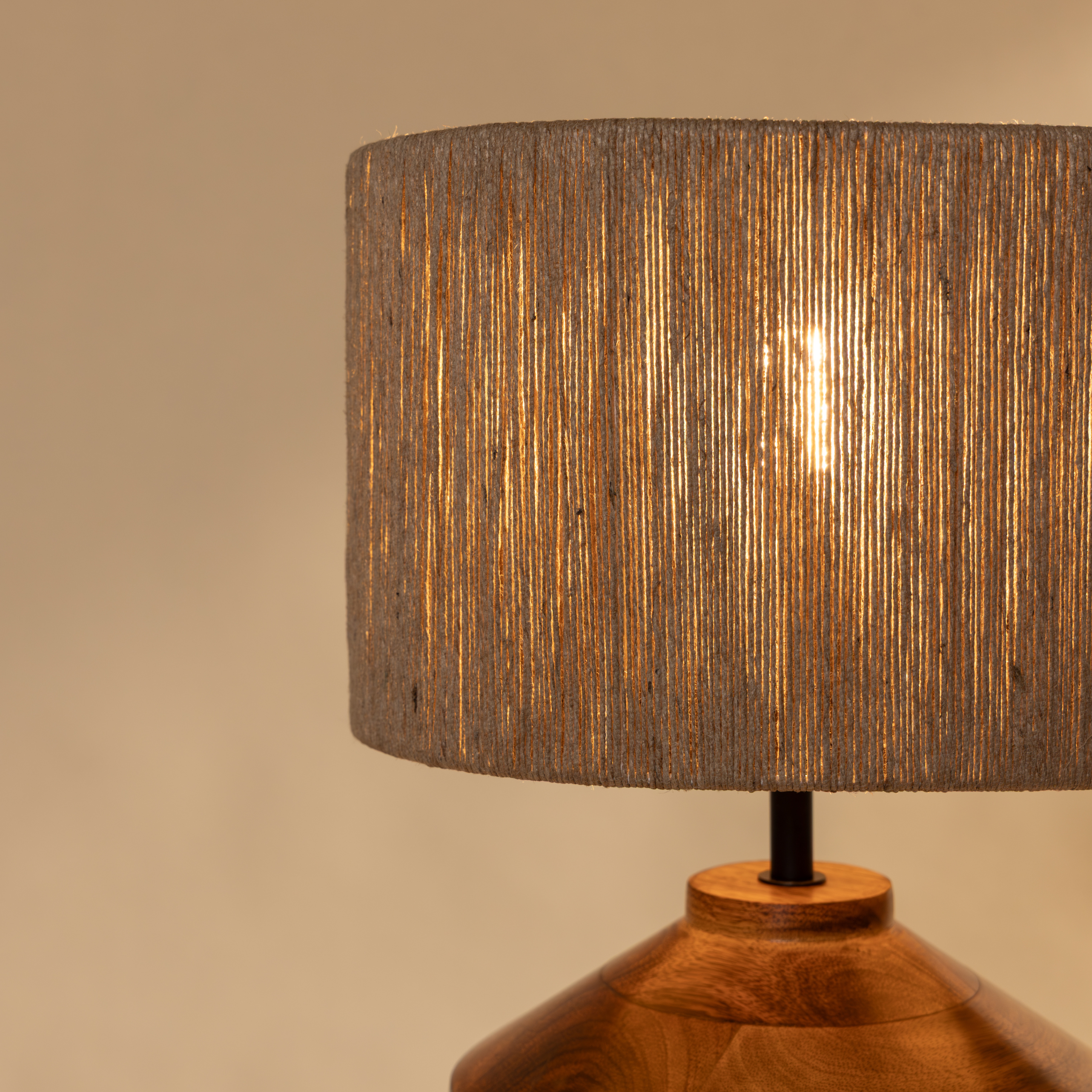 Faith Jute Table Lamp