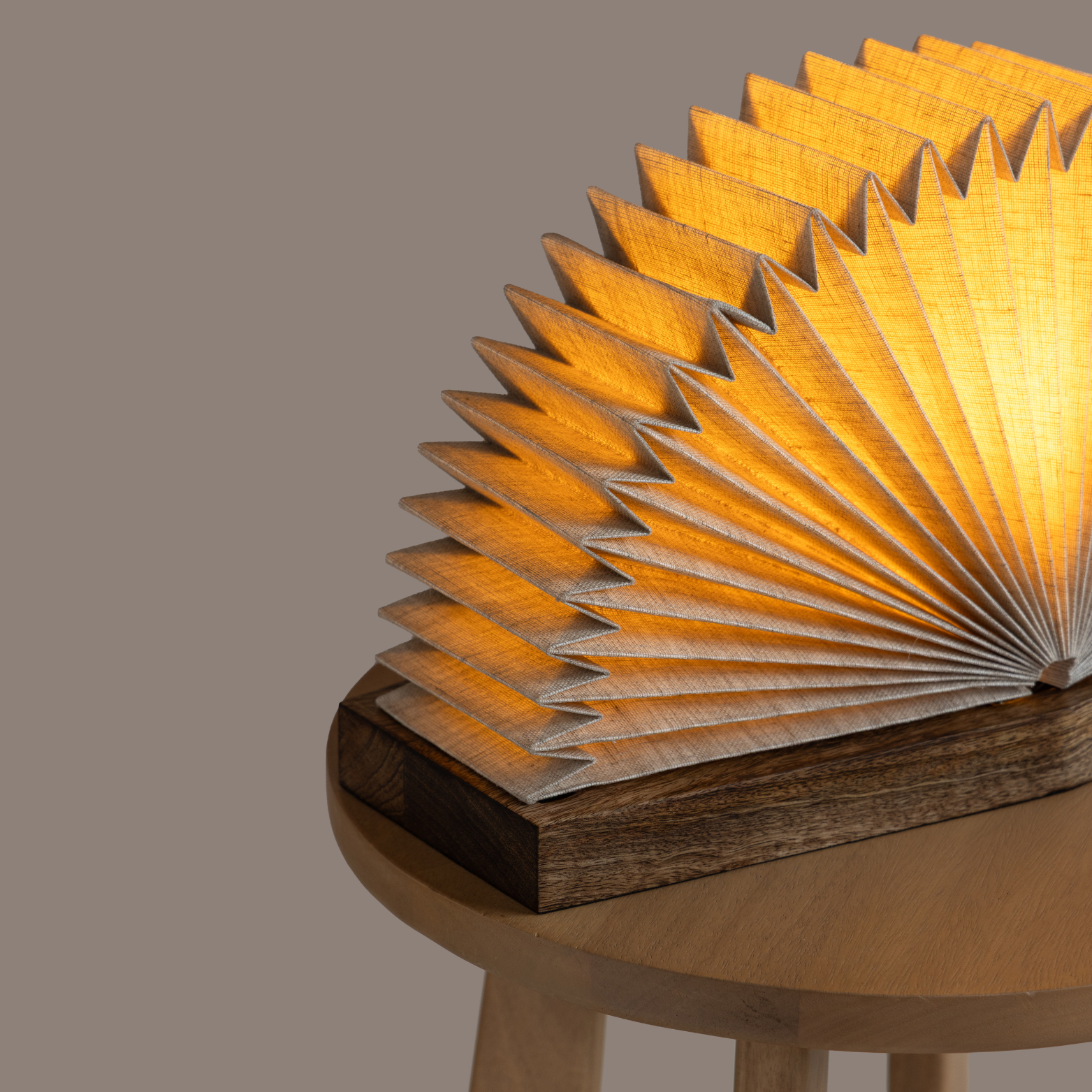 Linen Book Table Lamp