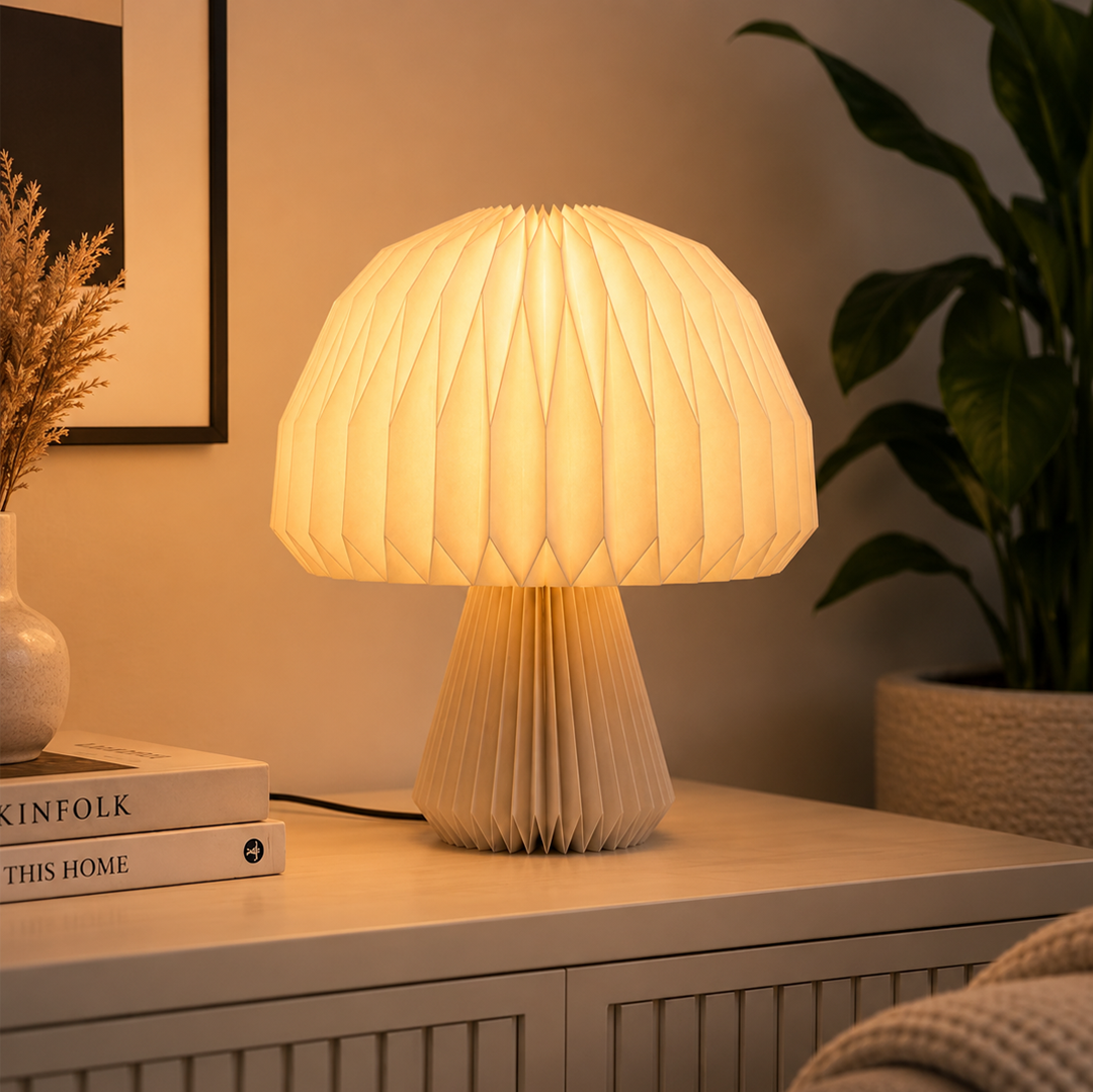 Mushroom - Origami Table Lamp
