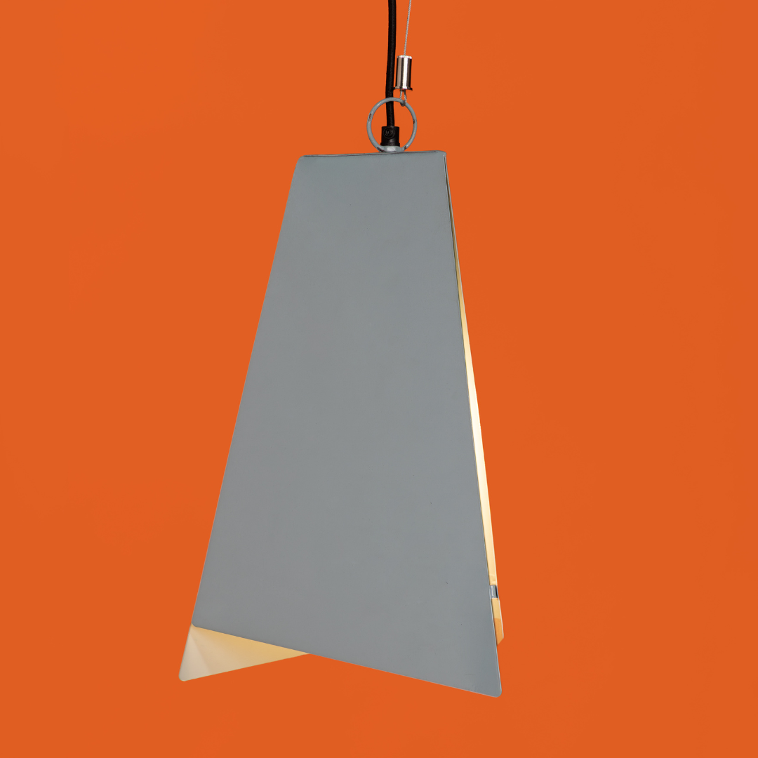 Fold Delta Pendant Lamp - Ash Grey