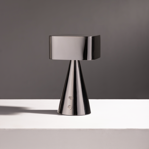 Chrome Portable Lamp Titanium