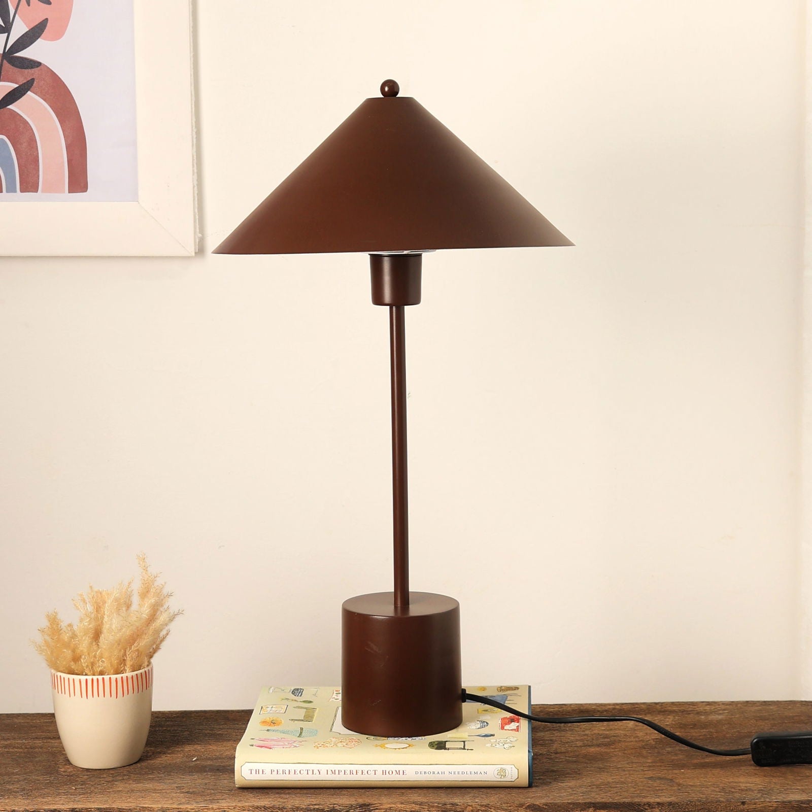 Casa 100 Table Lamp - Modern Scandinavian Design Desk lamp, Premium Metallic Finish Bedside Lamp, Easy Installation - FIG Living - Casa 100 Table Lamp - Modern Scandinavian Design Desk lamp, Premium Metallic Finish Bedside Lamp, Easy Installation - FIG Living