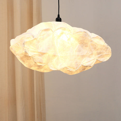 Cloud Pendant Lamp (Cloud Series) -  Tear-Resistant Pendant Light, Cloud Shaped Hanging LIght, Semi-Outdoor - FIG Living - Cloud Pendant Lamp (Cloud Series) -  Tear-Resistant Pendant Light, Cloud Shaped Hanging LIght, Semi-Outdoor image