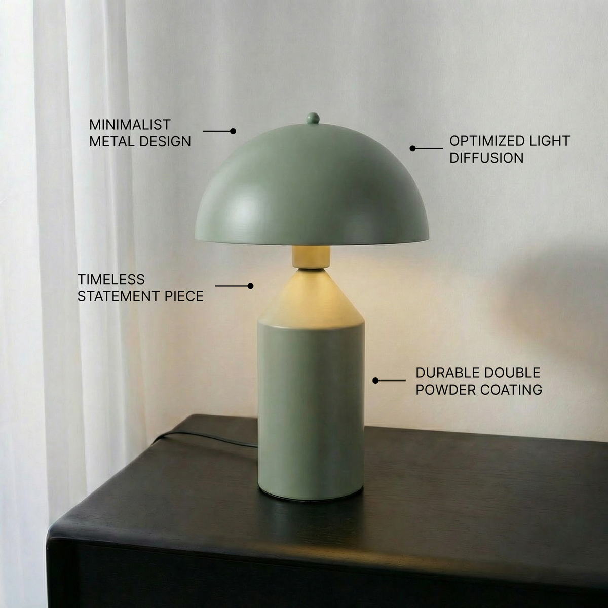 Cone Pagen Table Lamp