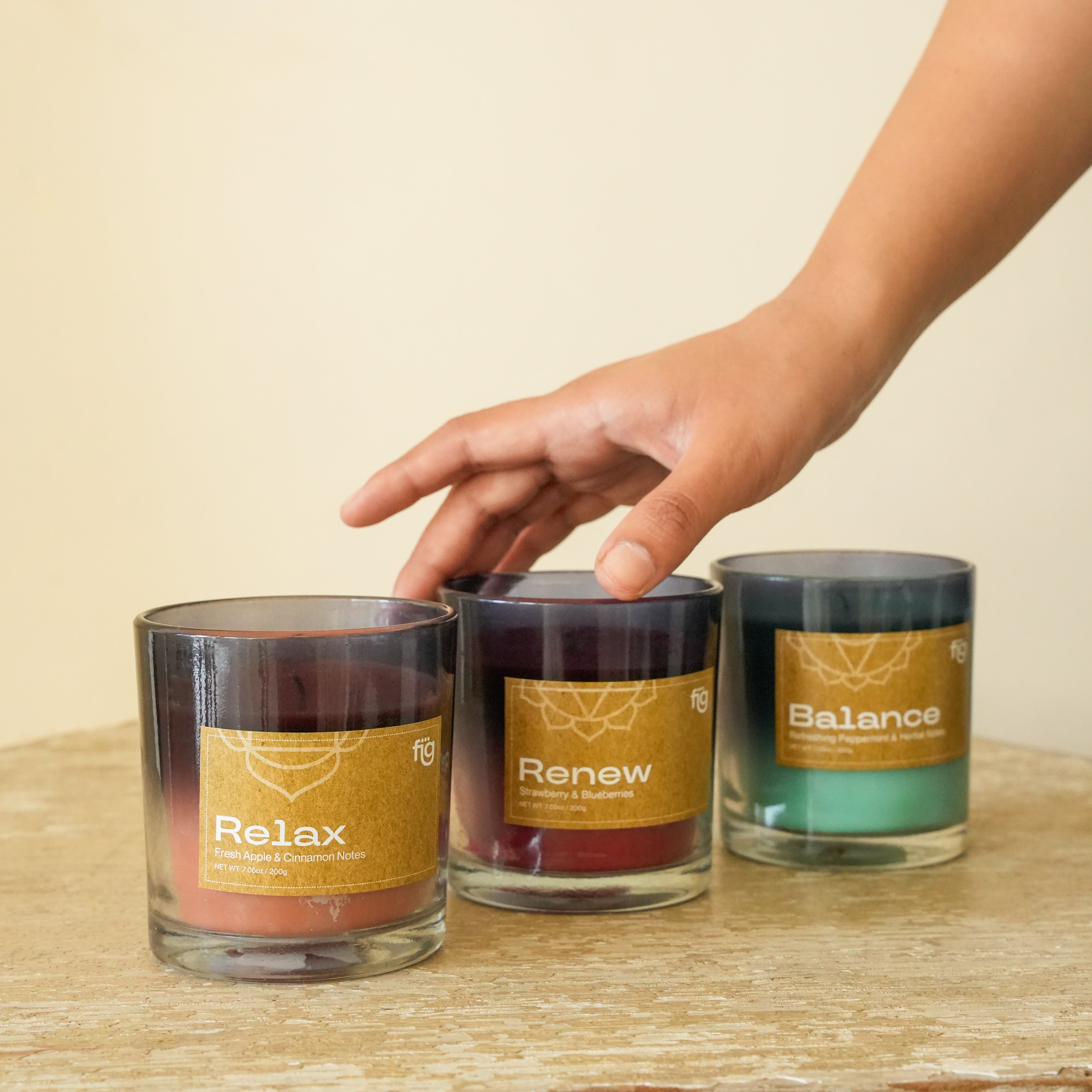 Renew Berries Vegan Scented Candle