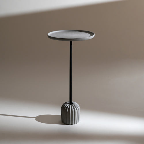 Concrete table grey