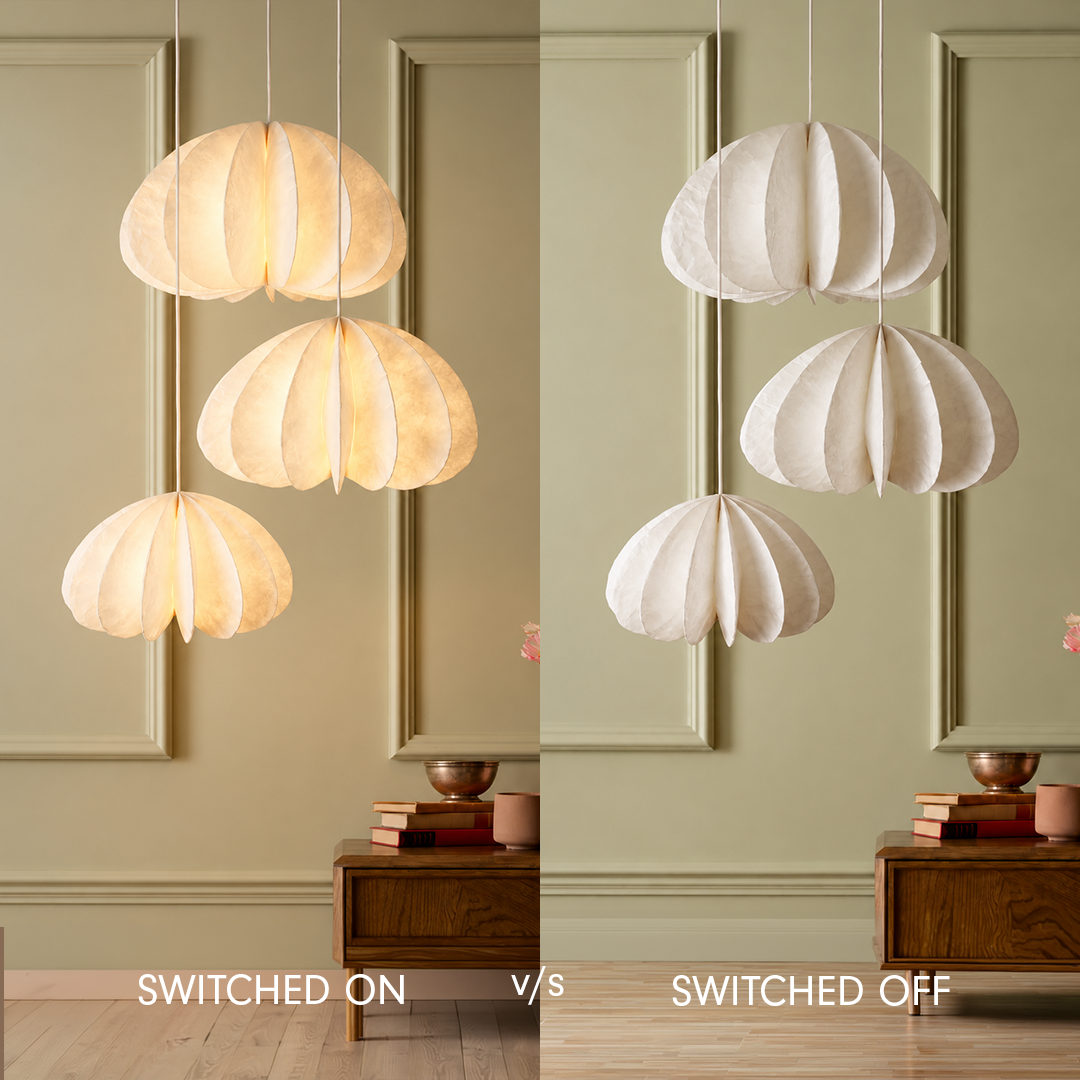 Daisy - Cluster Hanging 3 Pendant Lights