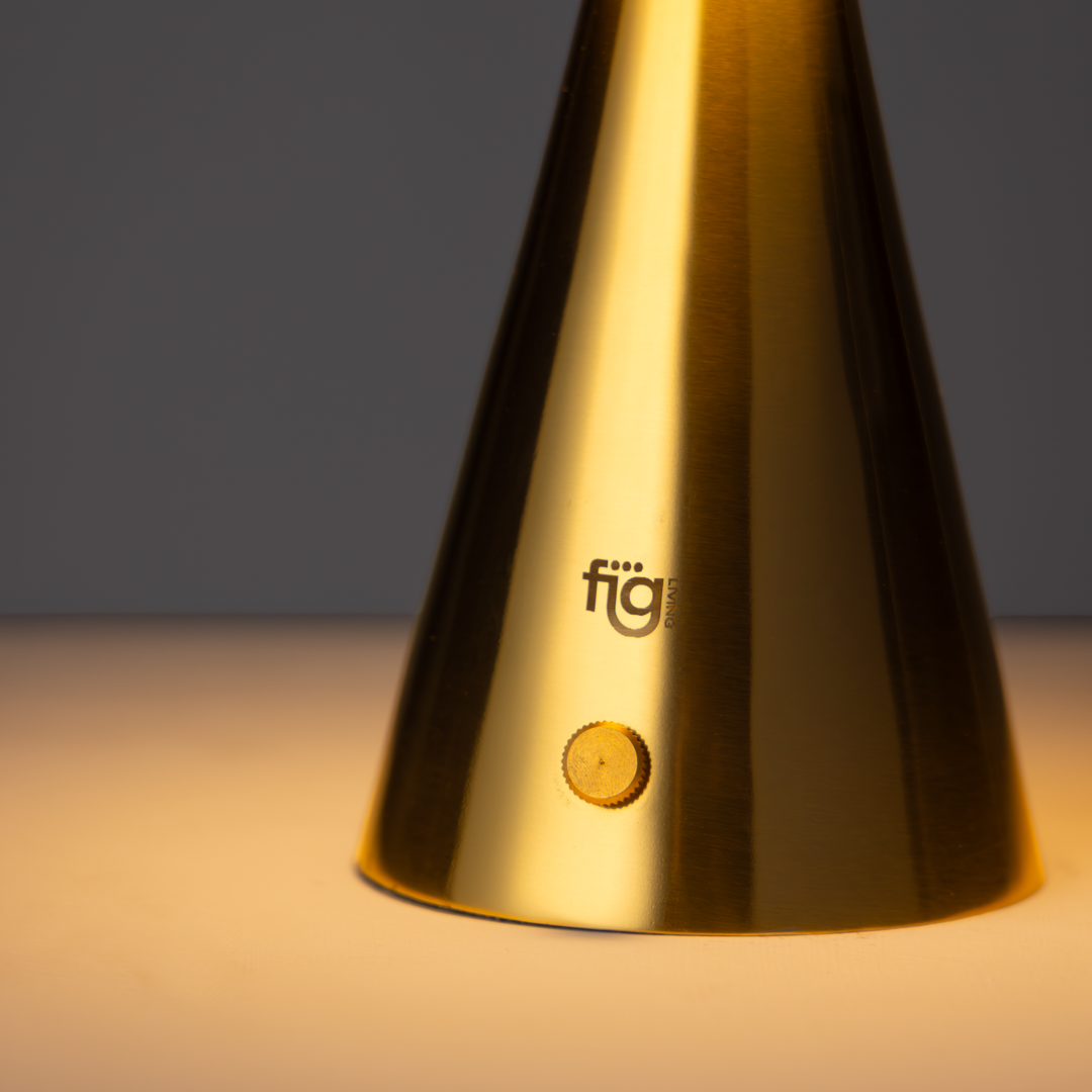 Chrome Portable Lamp - Stainless Steel