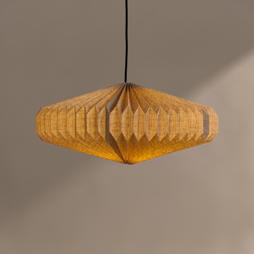Oblong 2 - Linen Pendant Lamp