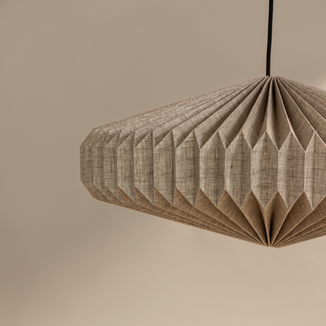 Oblong 2 - Linen Pendant Lamp