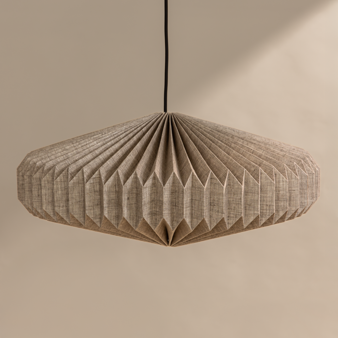 Oblong 2 - Linen Pendant Lamp