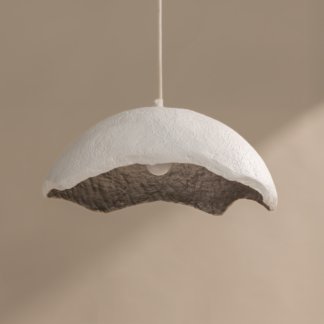 Terra Mache Pendant Lamp