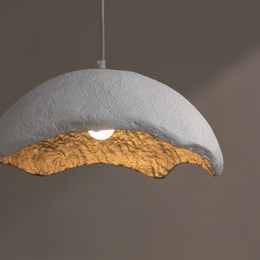 Terra Mache Pendant Lamp