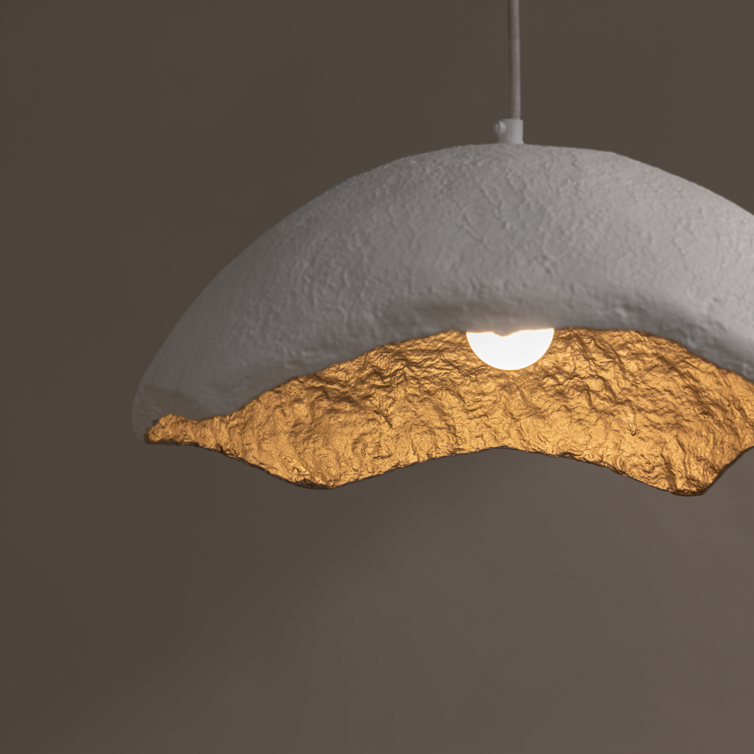 Terra Mache Pendant Lamp