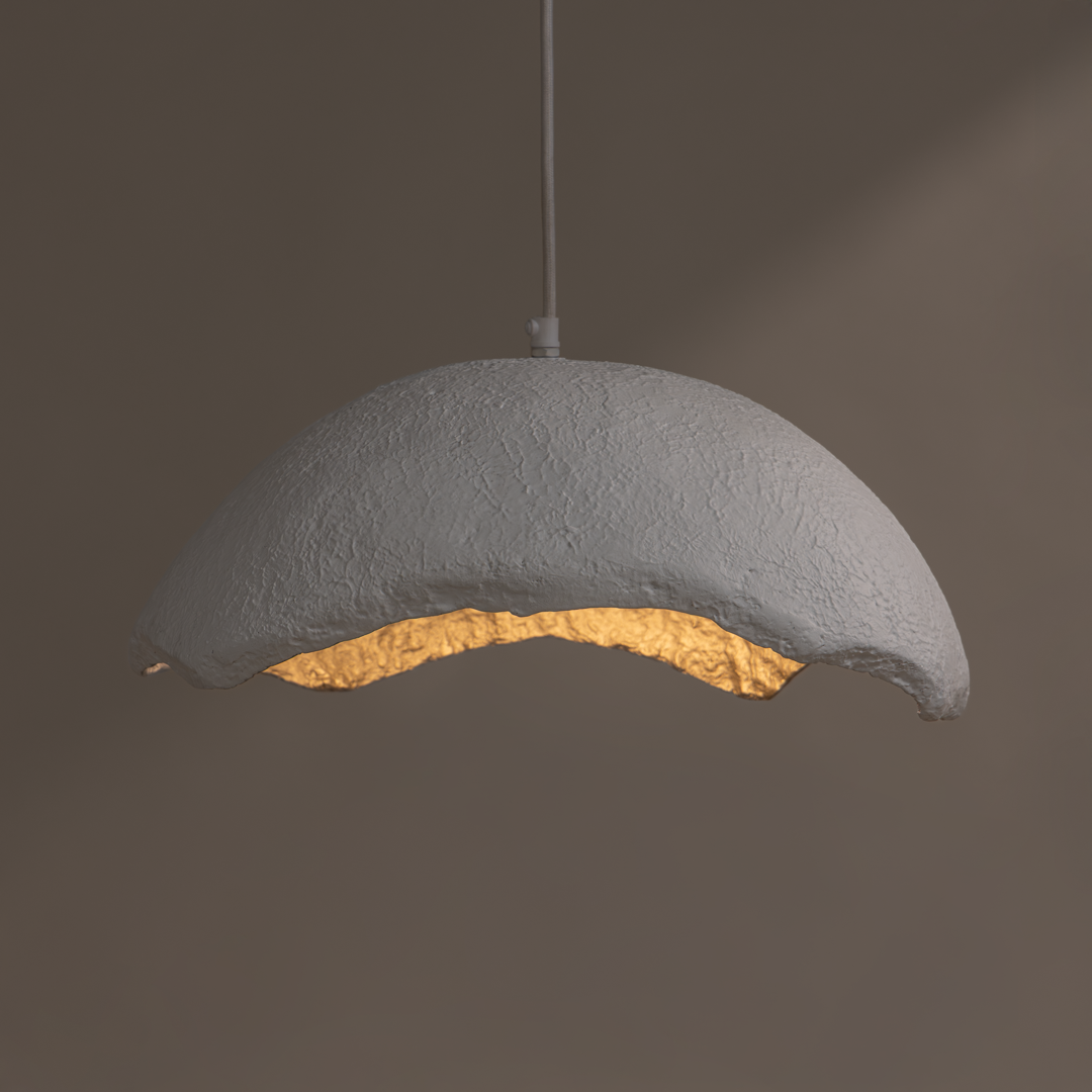 Terra Mache Pendant Lamp