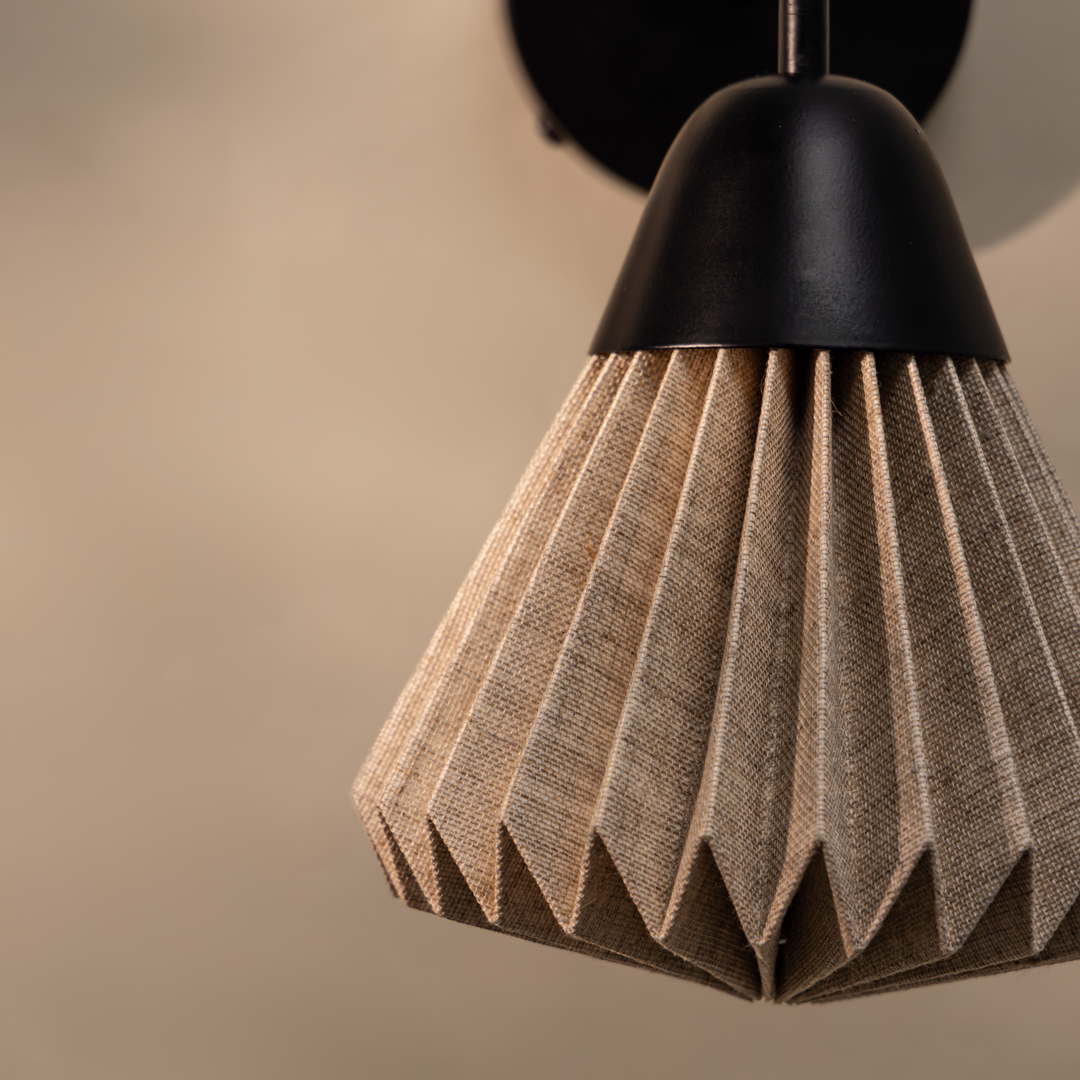 Linen Downlighter - Wall Sconce