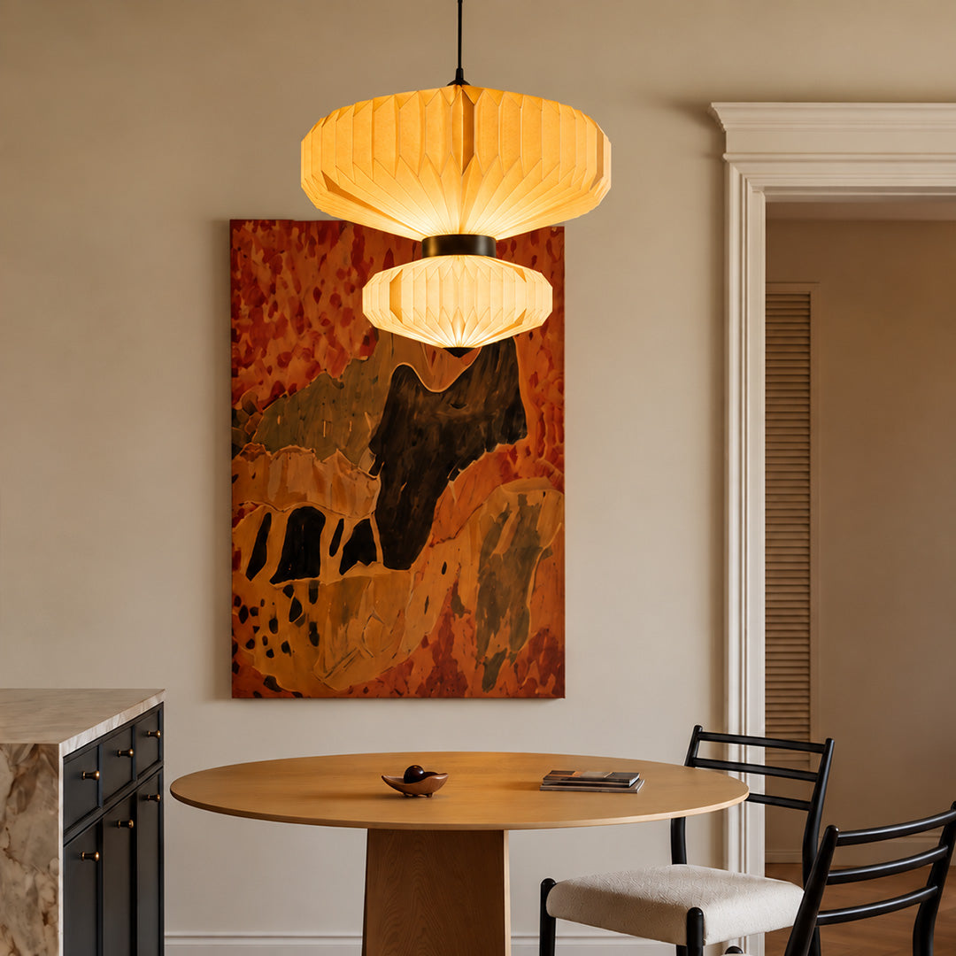 Oblong-2 Two - Tier Pendant Lamp