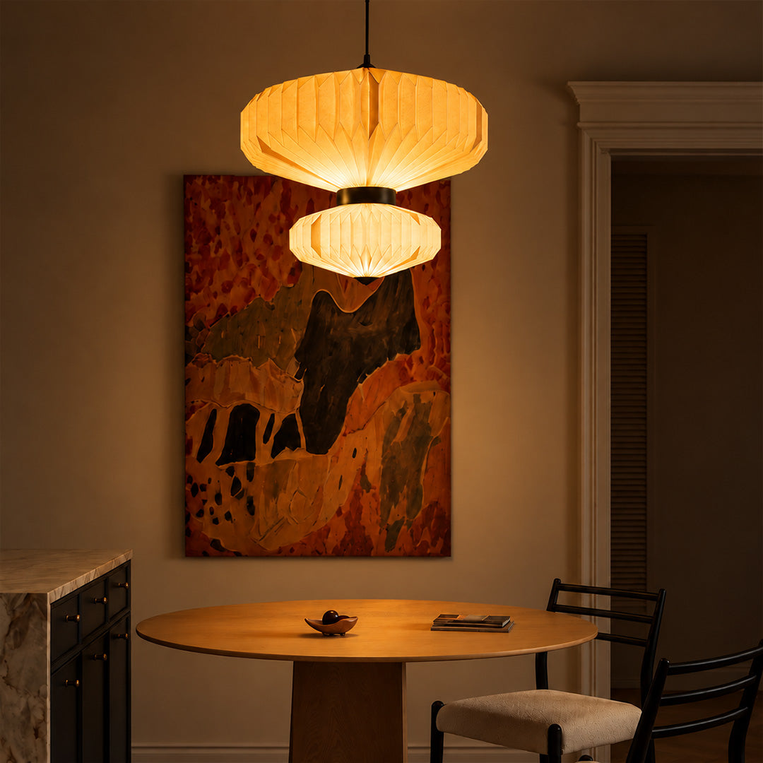 Oblong-2 Two - Tier Pendant Lamp