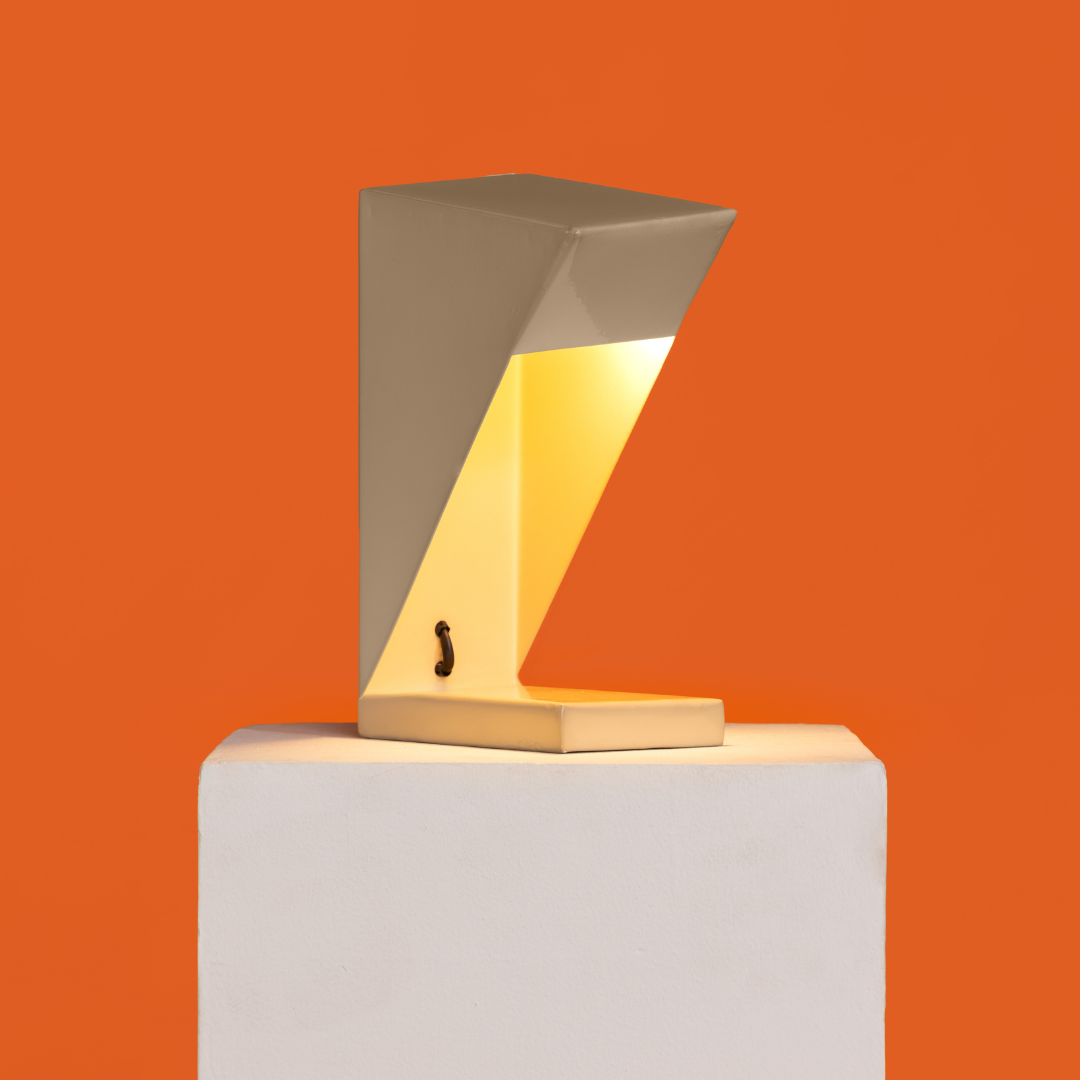 Fold Axis Table Lamp - Beige