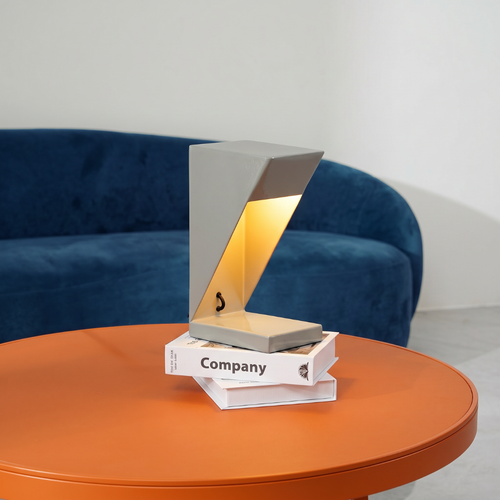 Fold Axis Table Lamp - Beige