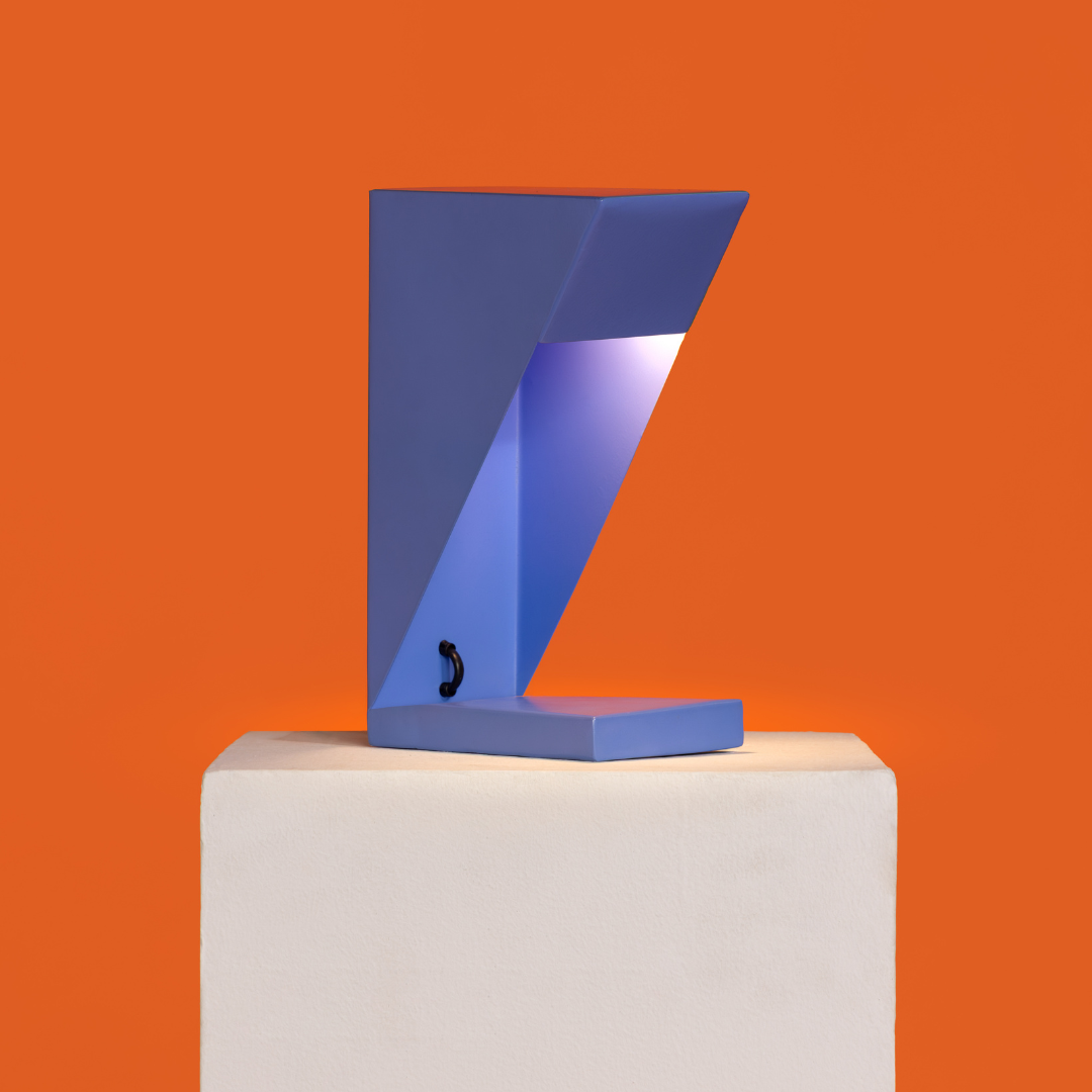 Fold Axis Table Lamp - Lavender