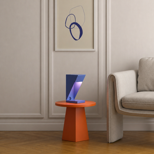 Fold Axis Table Lamp - Lavender