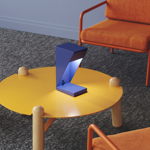 Fold Axis Table Lamp - Lavender
