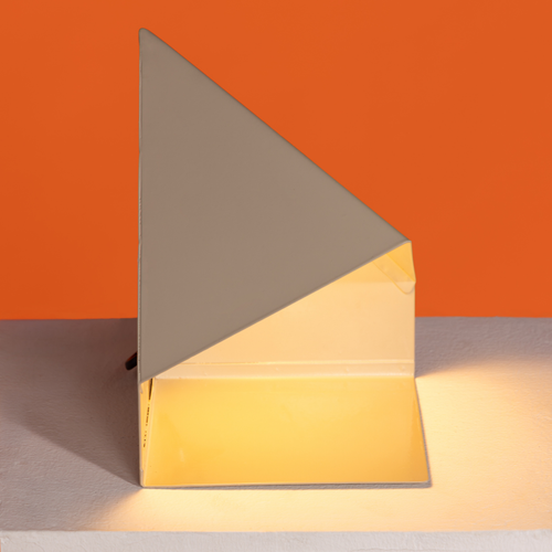 Fold Prism Table Lamp - Beige