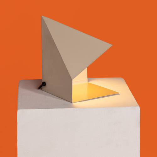 Fold Prism Table Lamp - Beige