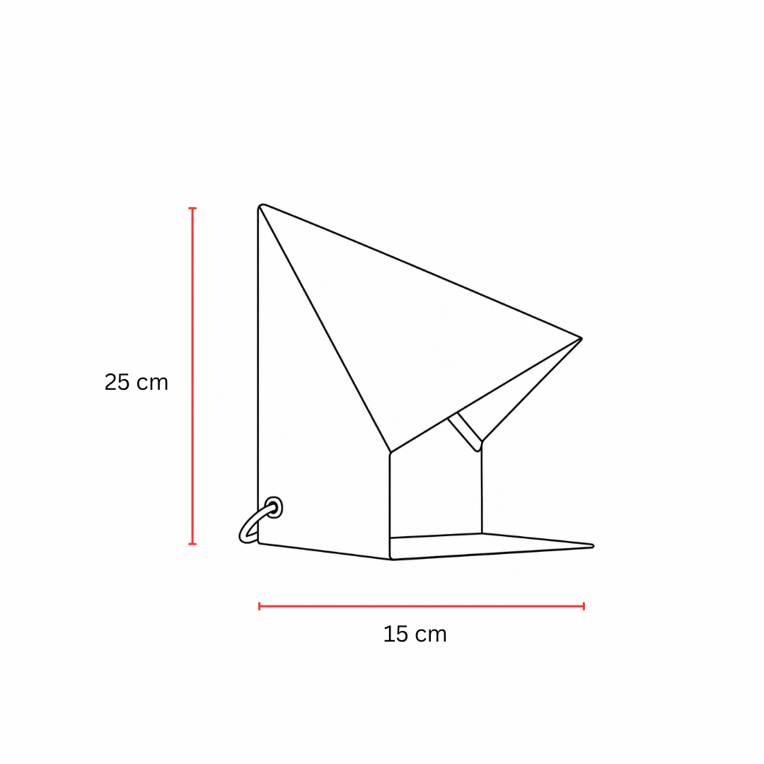 Fold Prism Table Lamp - Beige