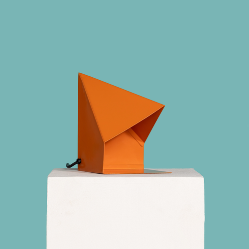 Fold Prism Table Lamp - Tangerine