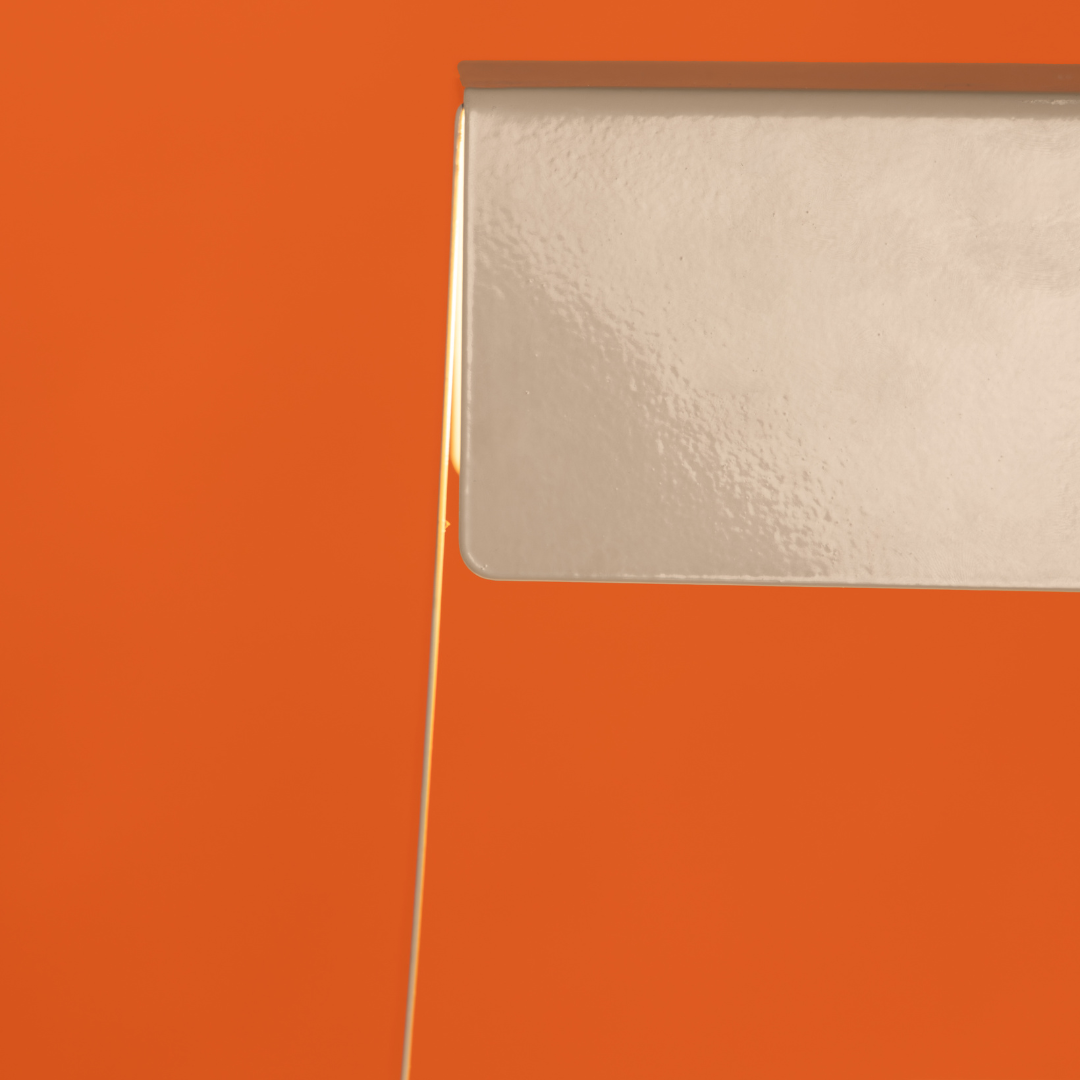 Fold Trapezium Table Lamp - Beige