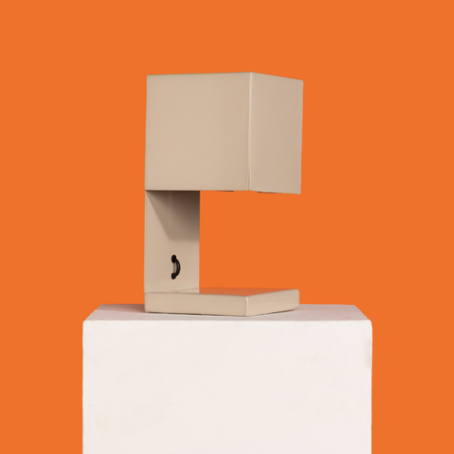 Fold Cube Table Lamp - Beige