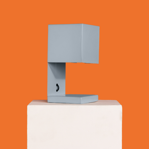 Fold Cube Table Lamp - Ivory