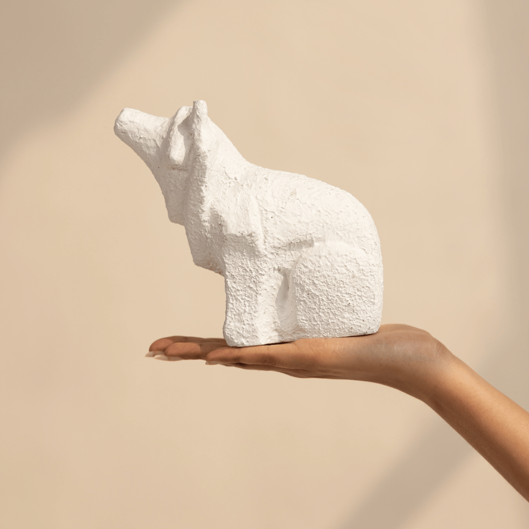 decorative hippoceros statue interior decor