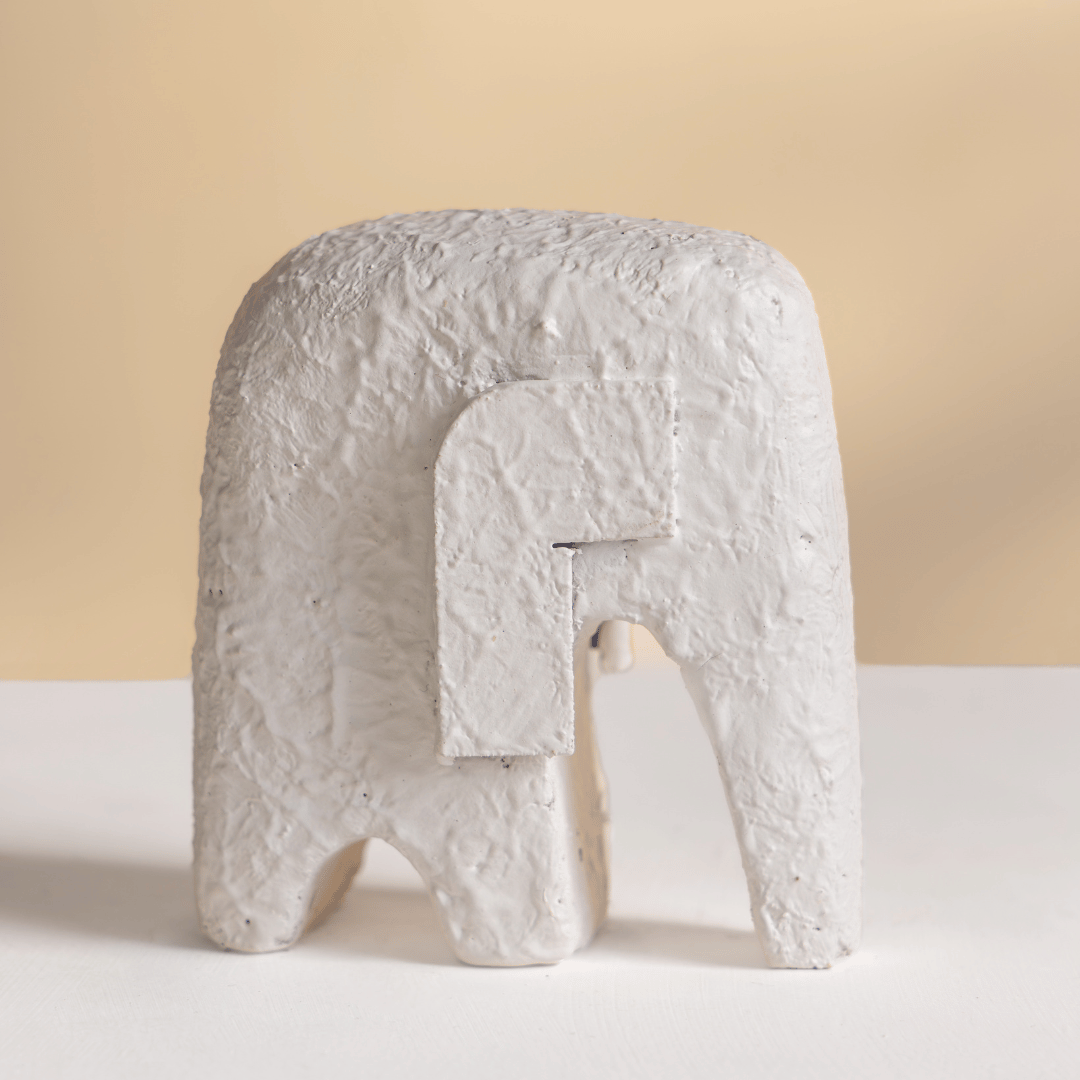 large white elephant statue decorative decor
