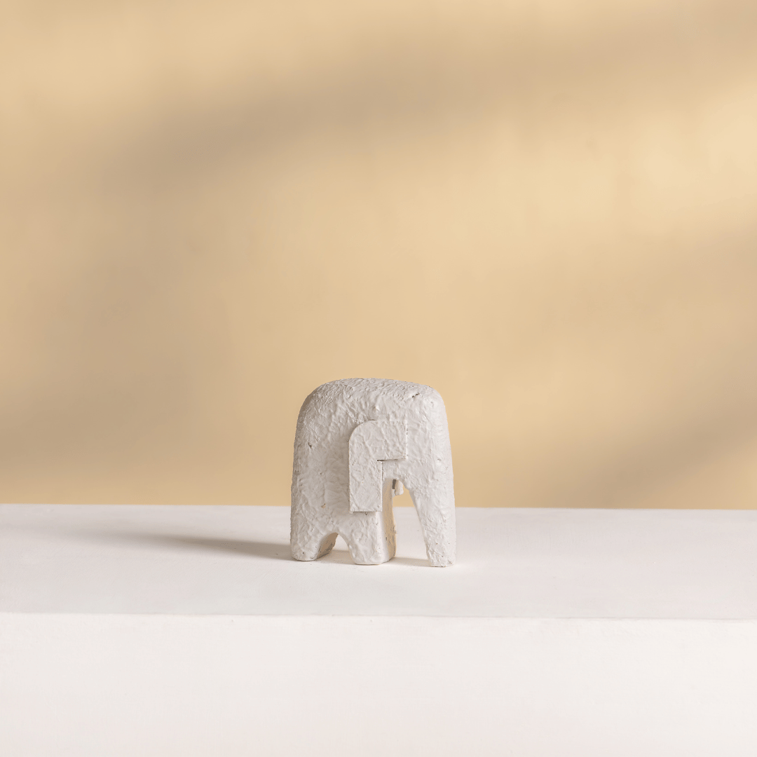 jumbo white elephant figurine home decor