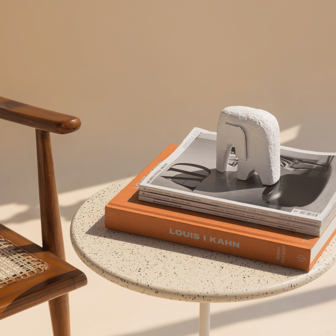 decorative elephant showpiece shelf styling