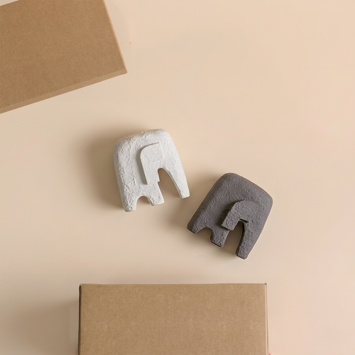 yin yang elephant figurine home decor