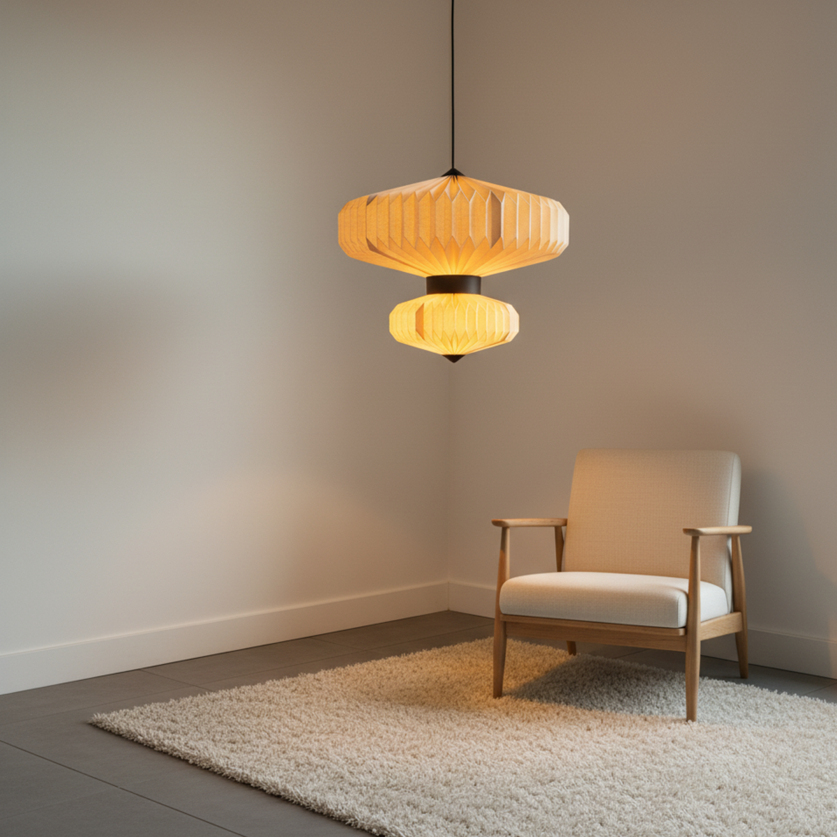 Oblong-2 Two - Tier Pendant Lamp