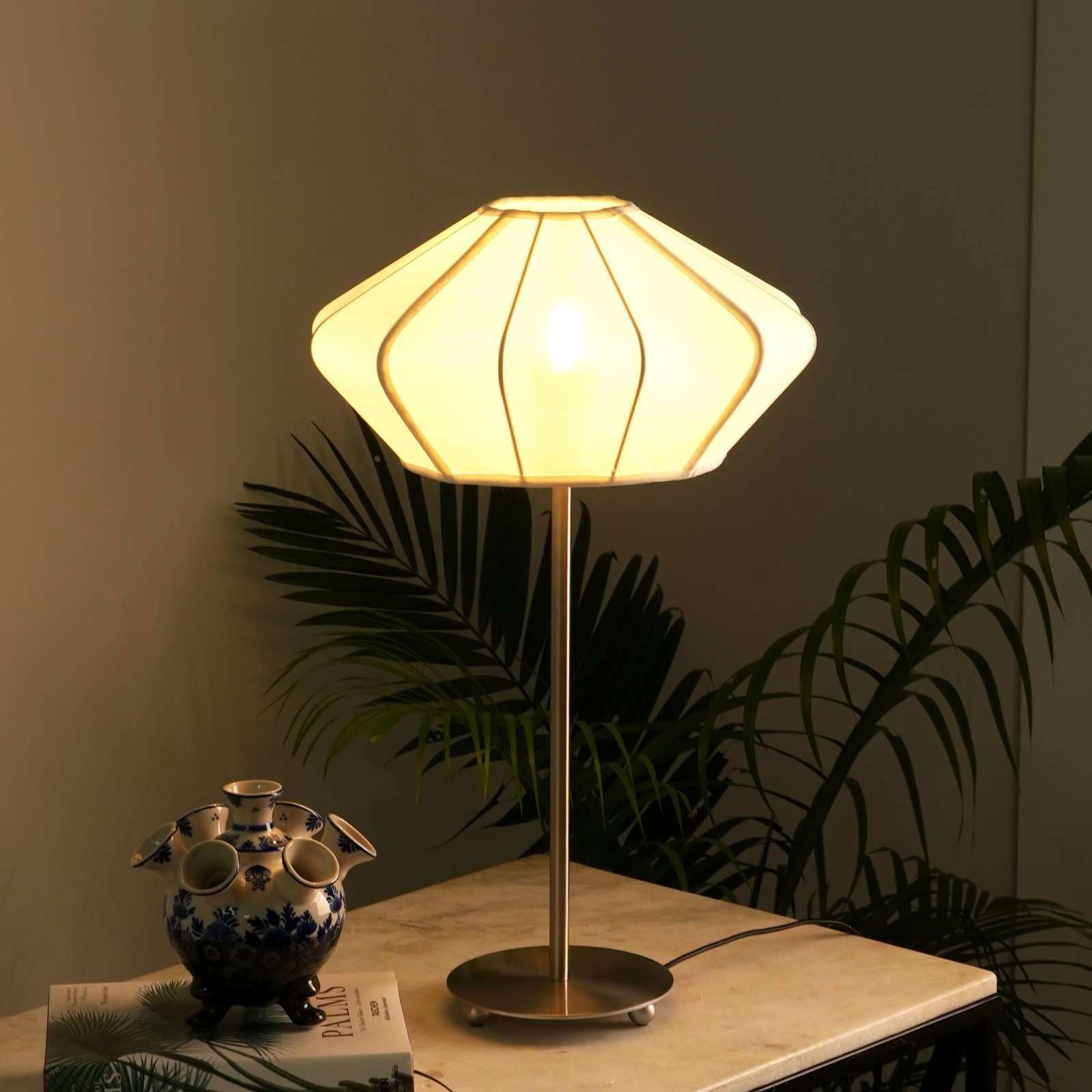 LUXE COLLECTION - PARIS TABLE LAMP (BLACK) - PREMIUM CHIFFON FABRIC DESK LAMP, METALLIC SPACER, SOFT WARM GLOW, MOOD ENHANCEMENT LIGHTING - FIG Living - LUXE COLLECTION - PARIS TABLE LAMP (BLACK) - PREMIUM CHIFFON FABRIC DESK LAMP, METALLIC SPACER, SOFT WARM GLOW, MOOD ENHANCEMENT LIGHTING - FIG Living