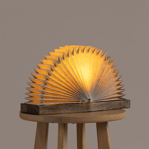 Linen Book Table Lamp