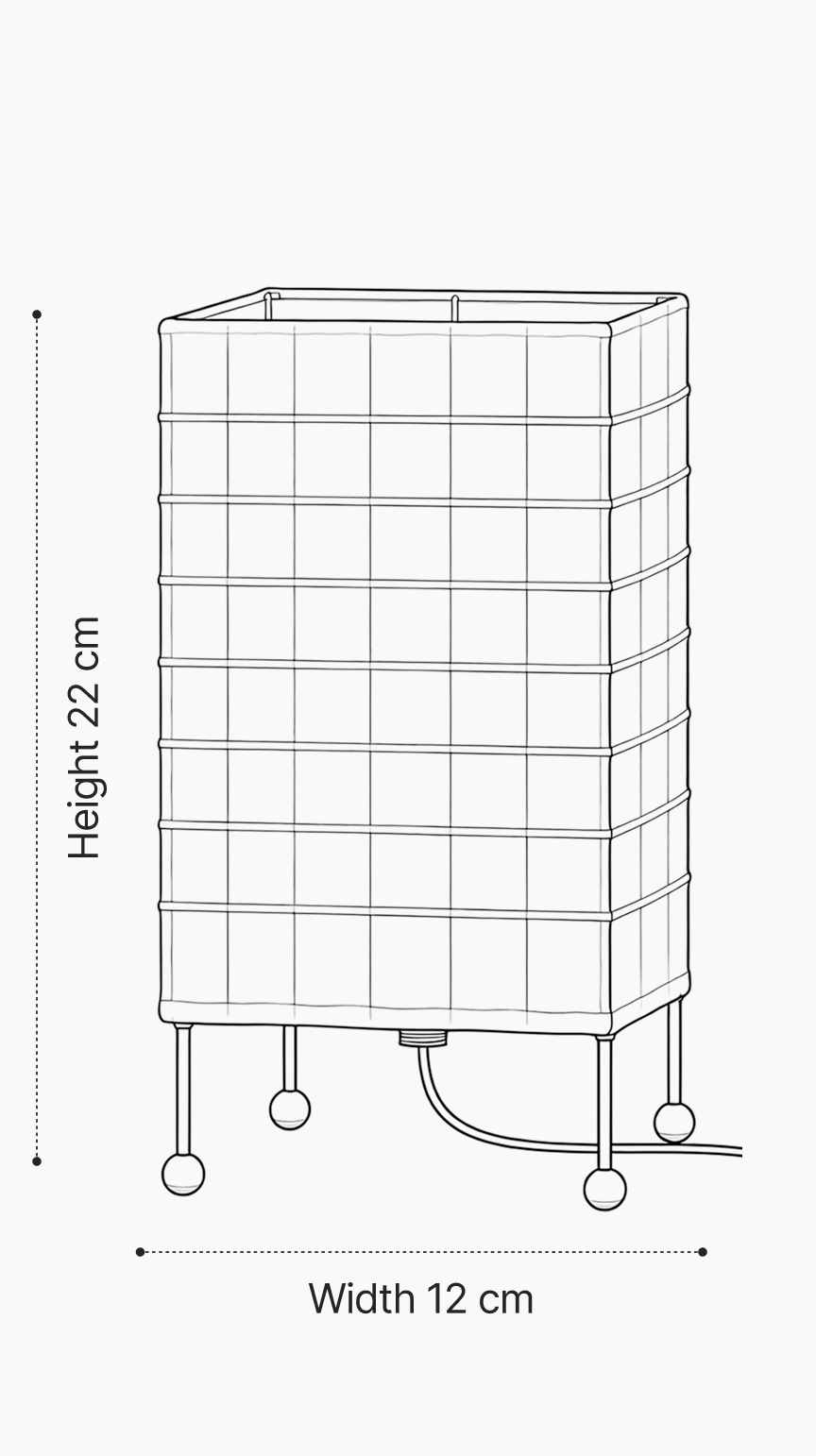 See the size in your space