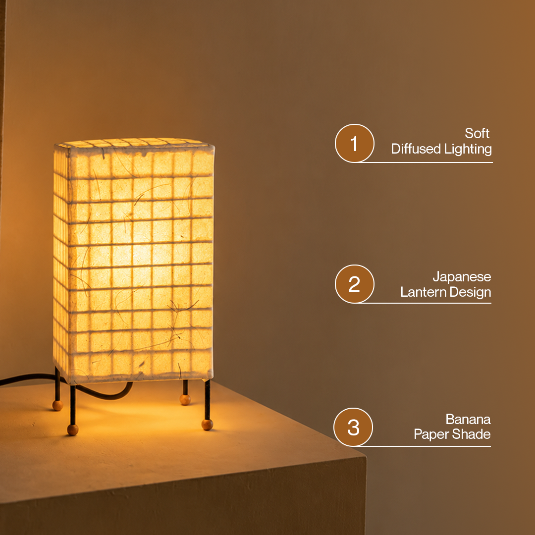 Lume Cube Table Lamp warm ambient light