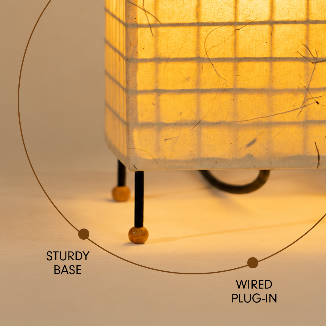 Lume Cube Table Lamp side view